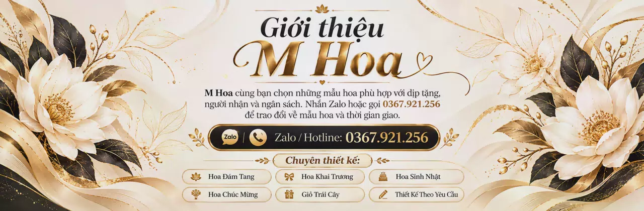 Ảnh bìa Shop hoa tươi Phường An Hội Vĩnh Long - Chăm chút món quà từ sắc hoa